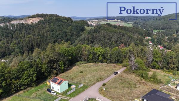 Prodej pozemku vč. stavebního povolení ke stavbě RD, Stříbrná Skalice, Praha – východ