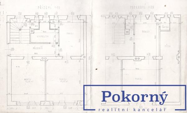 Prodej rodinného domu 4+1 ve Vršovicích o zastavěné ploše 92 m2, pozemky 437 m²