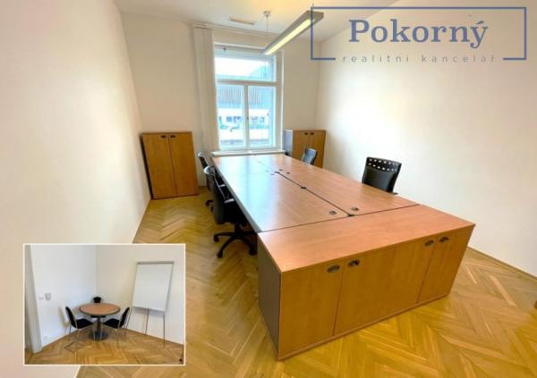 Pronájem pěkné kanceláře, 26 m2, na Václavském náměstí, Praha 1