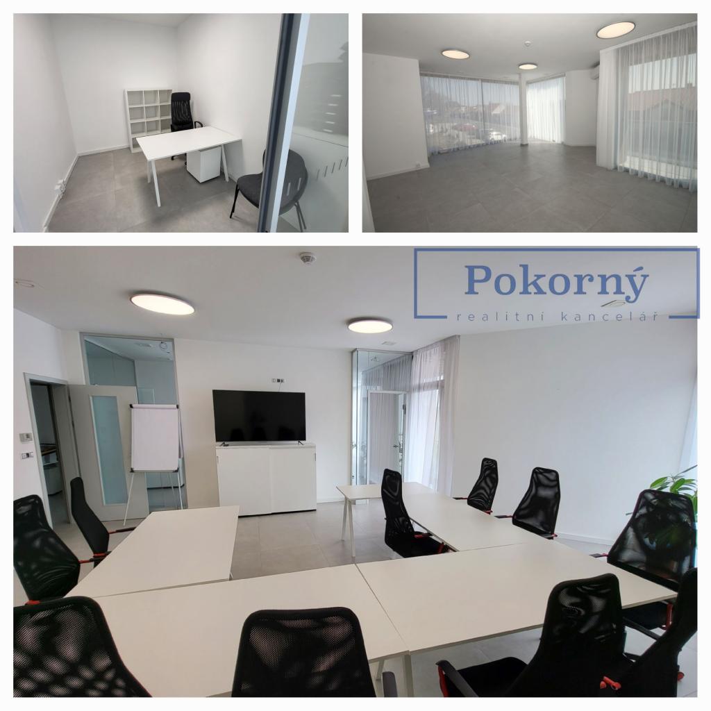 Zcela nové kanceláře 122 m2, Praha - Dubeč