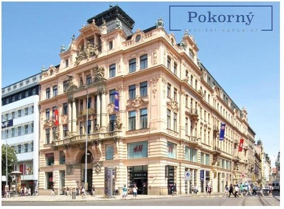 Pronájem zařízené kanceláře 41 m2, Václavské náměstí - Praha